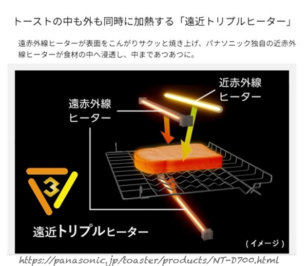 Panasonic,ビストロ,オーブントースター